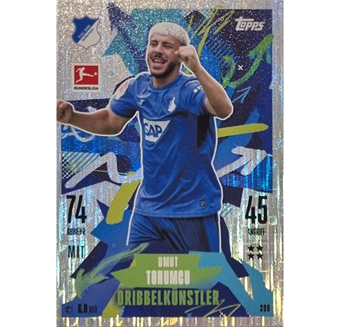 Topps Bundesliga Match Attax 2024/25 / Nr. 390 UMUT TOHUMCU / DRIBBELKÜNSTLER