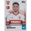 Topps Bundesliga Sticker Saison 2024/2025 / Sticker Nummer 391 Ermedin Demirovic