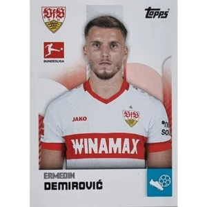 Topps Bundesliga Sticker Saison 2024/2025 / Sticker Nummer 391 Ermedin Demirovic