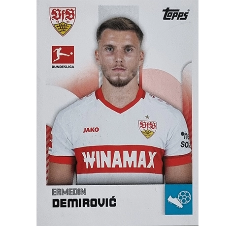 Topps Bundesliga Sticker Saison 2024/2025 / Sticker Nummer 391 Ermedin Demirovic