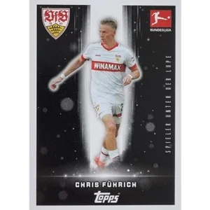 Topps Bundesliga Sticker Saison 2024/2025 / Sticker Nummer 397 Chris Führich / Spieler unter der Lupe