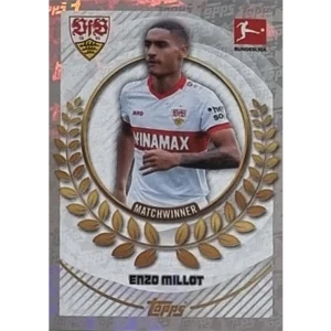 Topps Bundesliga Sticker Saison 2024/2025 / Sticker Nummer 399 Enzo Millot / Matchwinner