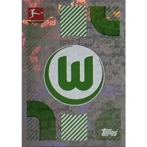 Topps Bundesliga Sticker Saison 2024/2025 / Sticker Nummer 400 VfL Wolfsburg Logo