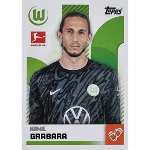 Topps Bundesliga Sticker Saison 2024/2025 / Sticker Nummer 401 Kamil Grabara