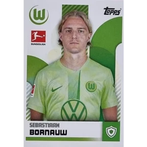 Topps Bundesliga Sticker Saison 2024/2025 / Sticker Nummer 402 Sebastiaan Bornauw
