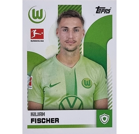 Topps Bundesliga Sticker Saison 2024/2025 / Sticker Nummer 403 Kilian Fischer