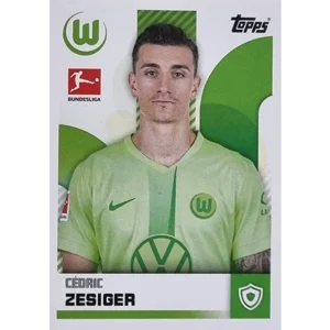 Topps Bundesliga Sticker Saison 2024/2025 / Sticker Nummer 404 Cedric Zesiger