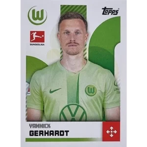 Topps Bundesliga Sticker Saison 2024/2025 / Sticker Nummer 406 Yannick Gerhardt