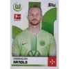 Topps Bundesliga Sticker Saison 2024/2025 / Sticker Nummer 408 Maximilian Arnold