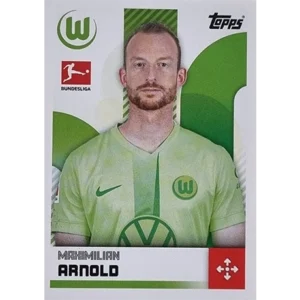 Topps Bundesliga Sticker Saison 2024/2025 / Sticker Nummer 408 Maximilian Arnold