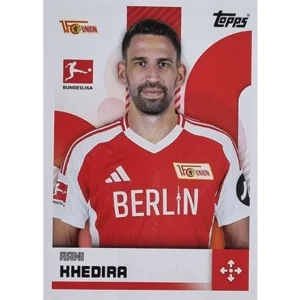 Topps Bundesliga Sticker Saison 2024/2025 / Sticker Nummer 041 Rani Khedira