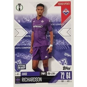 Topps Champions League EXTRA Match Attax 2024-2025 / 041 AMIR RICHARDSON