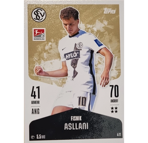 Topps Bundesliga Match Attax 2024/25 / Nr. 411 FISNIK ASLLANI