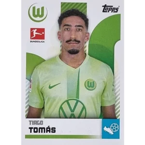 Topps Bundesliga Sticker Saison 2024/2025 / Sticker Nummer 413 Tiago Tomas