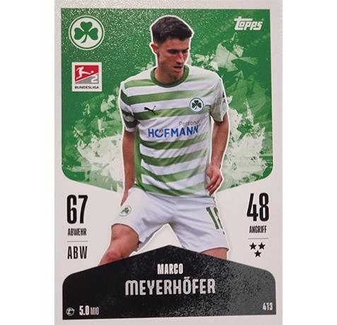 Topps Bundesliga Match Attax 2024/25 / Nr. 413 MARCO MEYERHÖFER