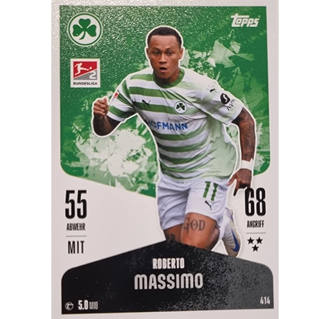 Topps Bundesliga Match Attax 2024/25 / Nr. 414 ROBERTO MASSIMO