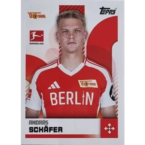 Topps Bundesliga Sticker Saison 2024/2025 / Sticker Nummer 042 Andras Schäfer