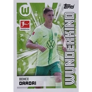Topps Bundesliga Sticker Saison 2024/2025 / Sticker Nummer 422 Bence Dardai / Wunderkind