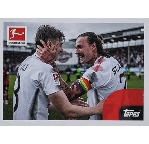 Topps Bundesliga Sticker Saison 2024/2025 / Sticker Nummer 423 Jackson Irvine