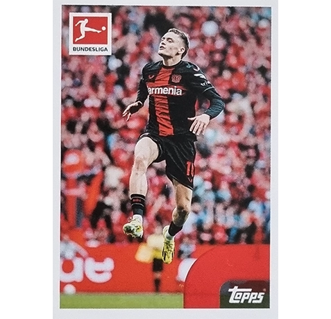 Topps Bundesliga Sticker Saison 2024/2025 / Sticker Nummer 424 Bayer Leverkusen