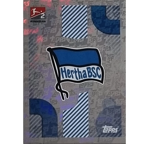 Topps Bundesliga Sticker Saison 2024/2025 / Sticker Nummer 429 Hertha Berlin Logo