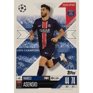 Topps Champions League EXTRA Match Attax 2024-2025 / 043 MARCO ASENSIO