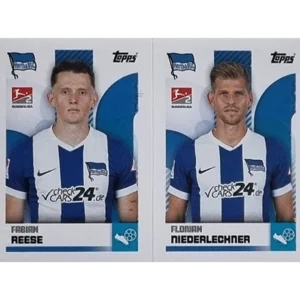 Topps Bundesliga Sticker Saison 2024/2025 / Sticker Nummer 432-433 Reese & Niederlechner