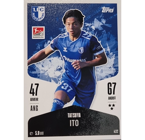 Topps Bundesliga Match Attax 2024/25 / Nr. 432 TATSUYA ITO