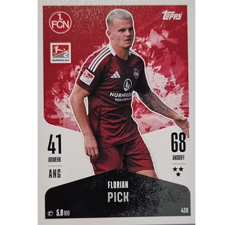 Topps Bundesliga Match Attax 2024/25 / Nr. 438 FLORIAN PICK