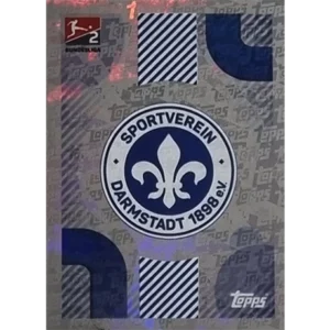 Topps Bundesliga Sticker Saison 2024/2025 / Sticker Nummer 439 SV Darmstadt Logo