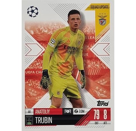 Topps Champions League EXTRA Match Attax 2024-2025 / 044 ANATOLIY TRUBIN
