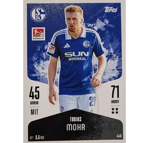 Topps Bundesliga Match Attax 2024/25 / Nr. 446 TOBIAS MOHR