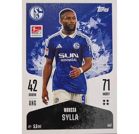 Topps Bundesliga Match Attax 2024/25 / Nr. 447 MOUSSA SYLLA