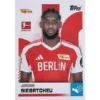 Topps Bundesliga Sticker Saison 2024/2025 / Sticker Nummer 045 Jordan Siebatcheu