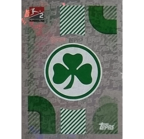 Topps Bundesliga Sticker Saison 2024/2025 / Sticker Nummer 454 Greuther Fürth Logo