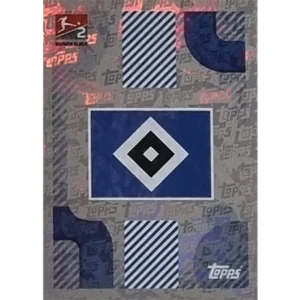 Topps Bundesliga Sticker Saison 2024/2025 / Sticker Nummer 459 Hamburger SV Logo