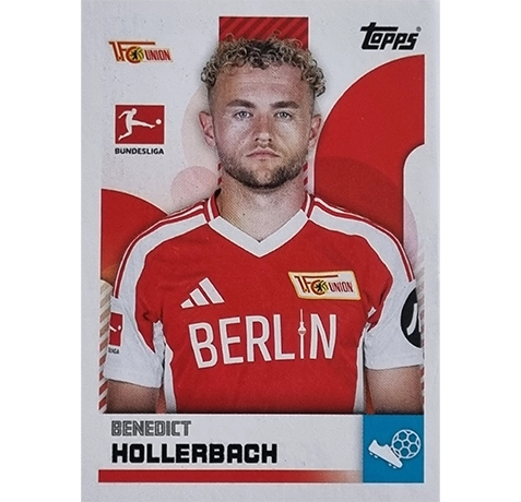 Topps Bundesliga Sticker Saison 2024/2025 / Sticker Nummer 046 Benedict Hollerbach