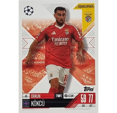 Topps Champions League EXTRA Match Attax 2024-2025 / 046 ORKUN KÖKCÜ