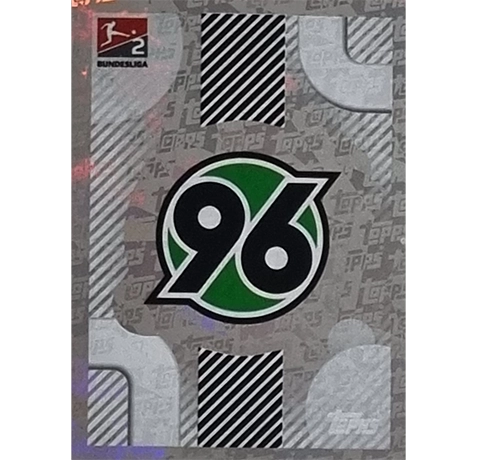 Topps Bundesliga Sticker Saison 2024/2025 / Sticker Nummer 464 Hannover 96 Logo