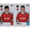 Topps Bundesliga Sticker Saison 2024/2025 / Sticker Nummer 467-468 Lee & Tresoldi