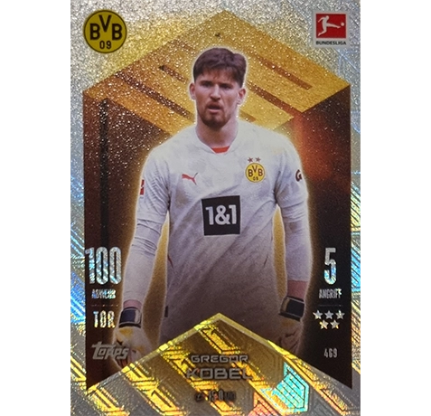 Topps Bundesliga Match Attax 2024/25 / Nr. 469 GREGOR KOBEL / CLUB 100