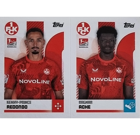 Topps Bundesliga Sticker Saison 2024/2025 / Sticker Nummer 472-473 Redondo & Ache