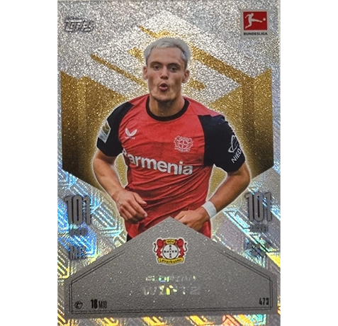 Topps Bundesliga Match Attax 2024/25 / Nr. 473 FLORIAN WIRTZ / CLUB 100