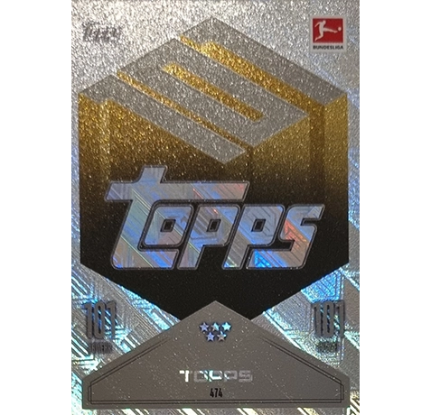 Topps Bundesliga Match Attax 2024/25 / Nr. 474 TOPPS LOGO / CLUB 100