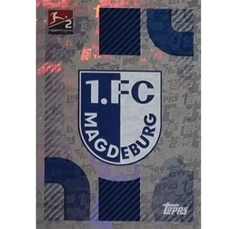 Topps Bundesliga Sticker Saison 2024/2025 / Sticker Nummer 484 1. FC Magdeburg Logo