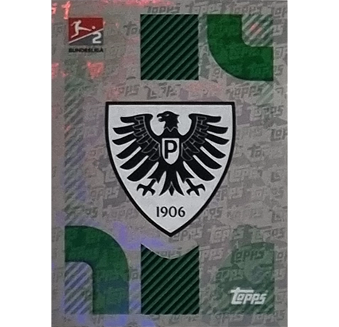 Topps Bundesliga Sticker Saison 2024/2025 / Sticker Nummer 489 Preussen Münster Logo