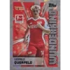 Topps Bundesliga Sticker Saison 2024/2025 / Sticker Nummer 049 Leobold Querfeld / Wunderkind Glitzer