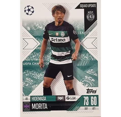 Topps Champions League EXTRA Match Attax 2024-2025 / 049 HIDEMSA MORITA