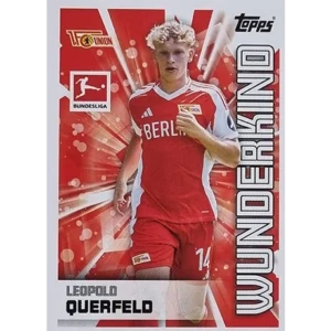 Topps Bundesliga Sticker Saison 2024/2025 / Sticker Nummer 049 Leobold Querfeld / Wunderkind