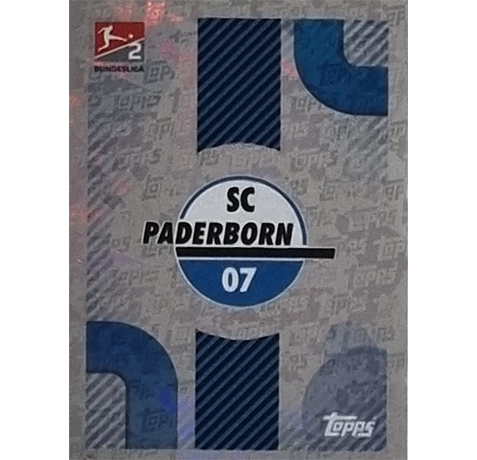 Topps Bundesliga Sticker Saison 2024/2025 / Sticker Nummer 499 SC Paderborn Logo